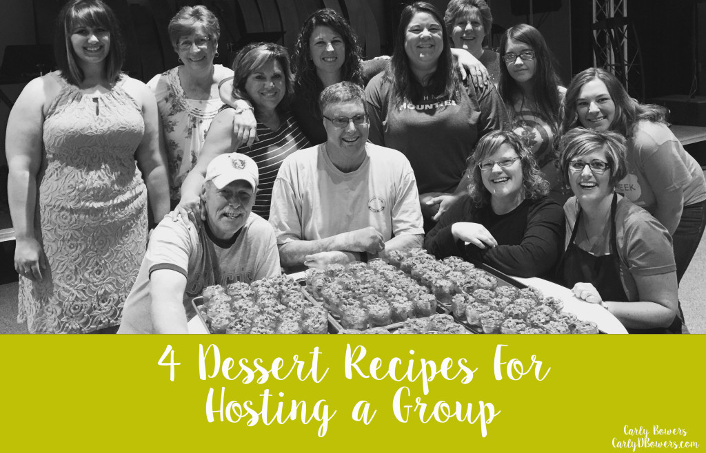 4 Dessert Recipes For Hosting A Group