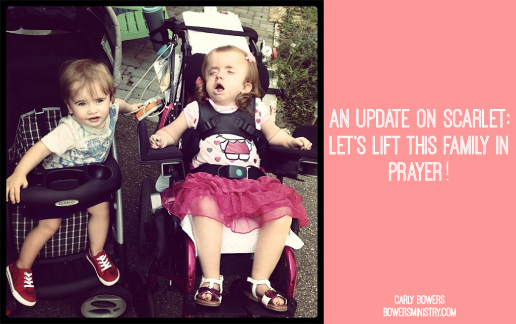 An Update On Scarlet: Let’s Lift This Family in Prayer!