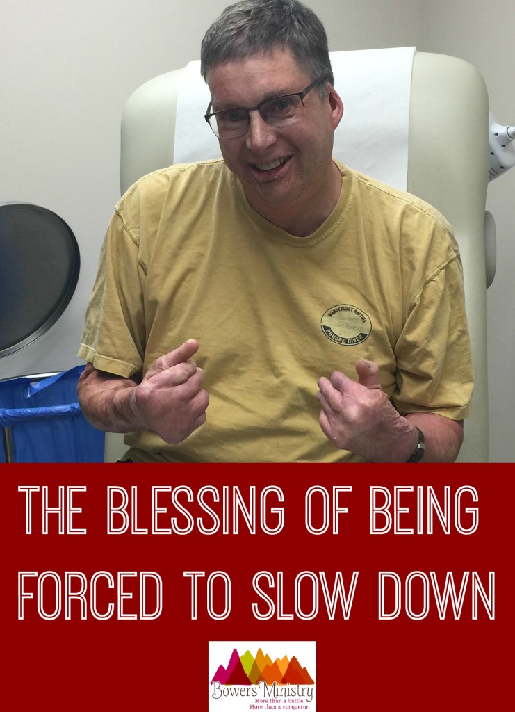 The Blessing of Being Forced to Slow Down